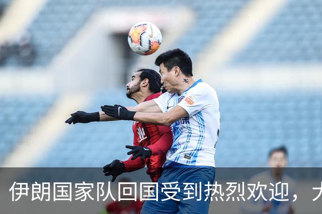 伊朗国家队回国受到热烈欢迎，大批球迷接机